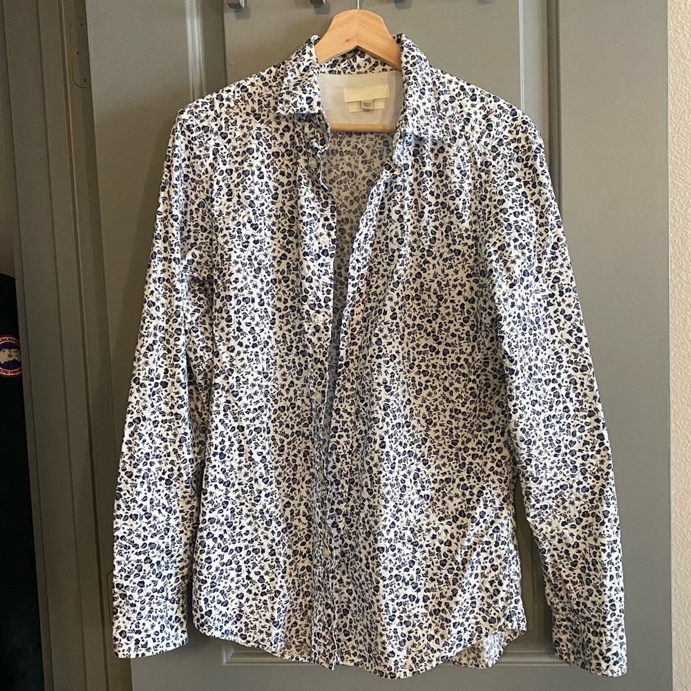 Diesel Skulls and Flowers Button Down